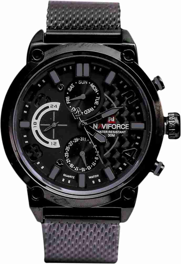 NAVIFORCE Genuine Chronograph Men Watch Stainless Steel