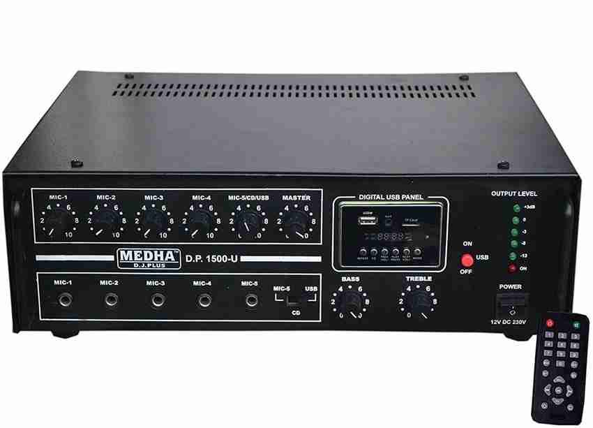 500 Watt Medha Dj Plus Speaker Dj Plus 500 Watt Amplifier MEDHA