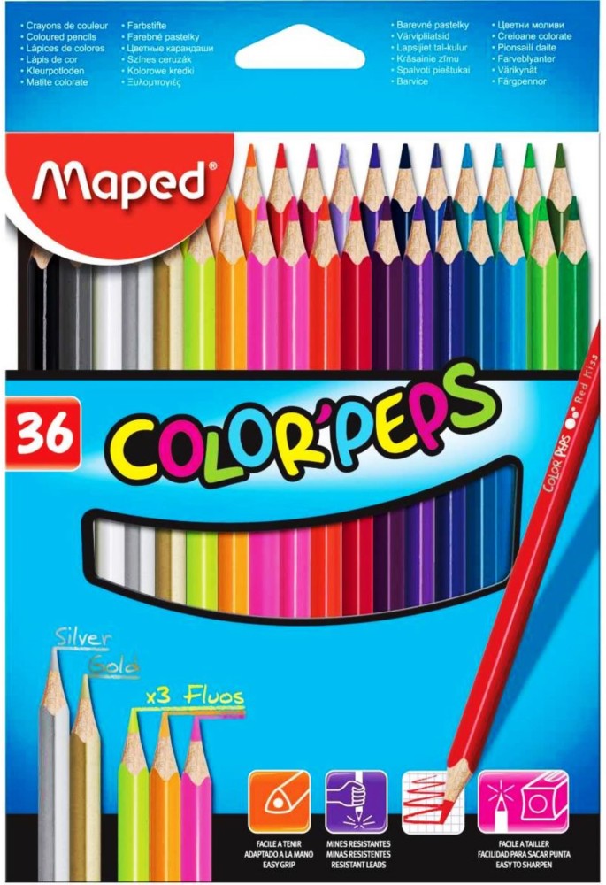Corslet 48 Pcs Colour Pencil Set of Shades Color Oil Pencil