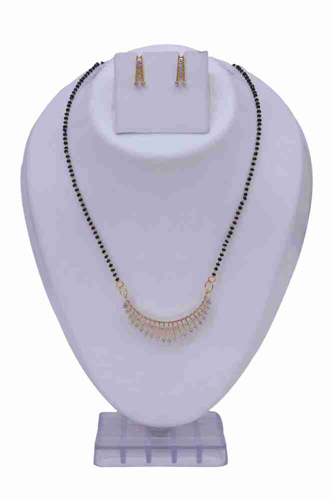 NAKIT Crystal Gold-plated White, Black Jewellery Set Price in India - Buy  NAKIT Crystal Gold-plated White, Black Jewellery Set Online at Best Prices  in India