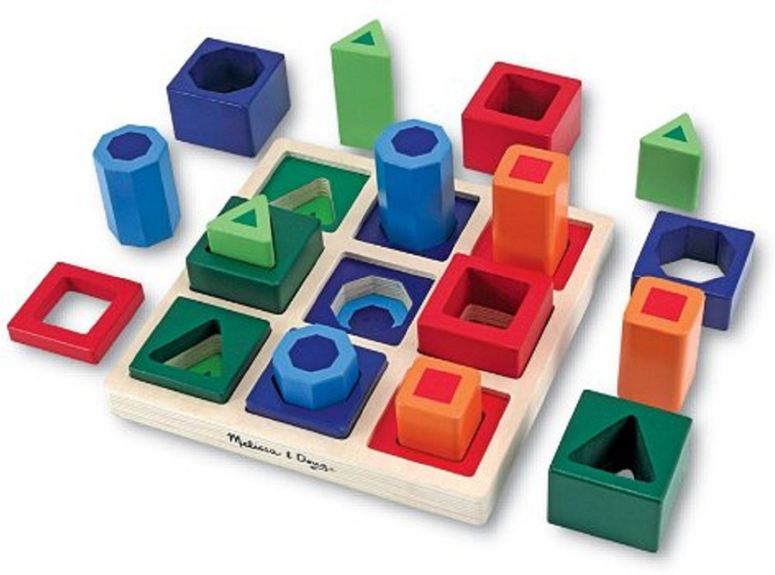 Melissa & doug clearance shape sequence sorting set