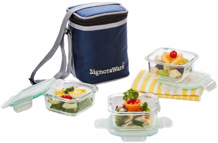 Flipkart Signoraware DIRECTOR GLASS LUNCH BOX 1 Containers Lunch Box