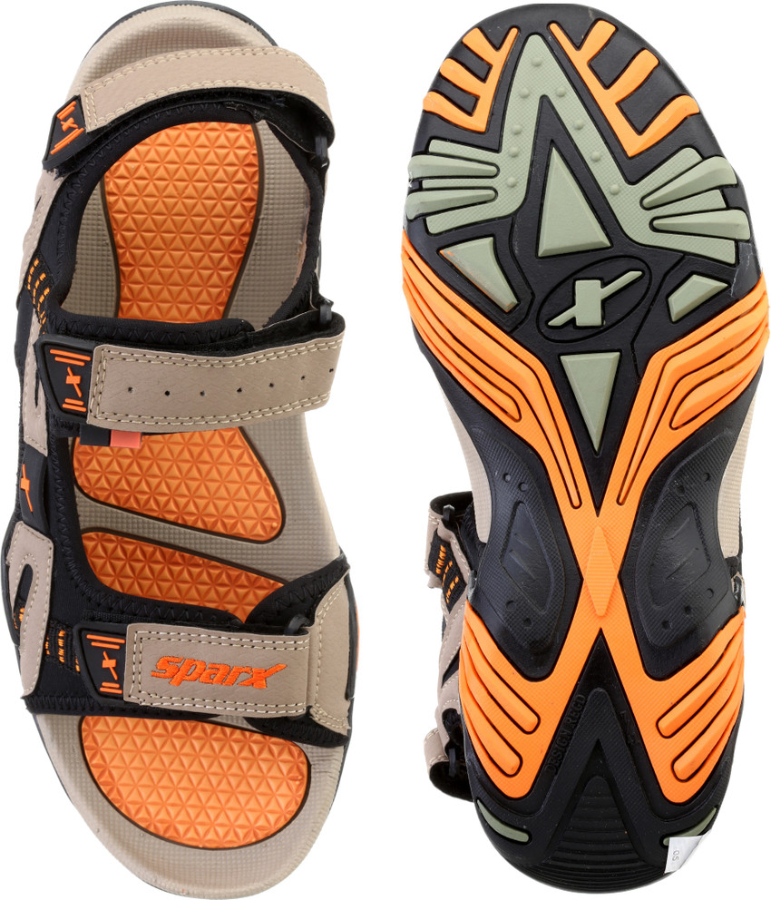 Sparx Sparx Men SS 452 Camel Orange Floater Sandals Men Tan
