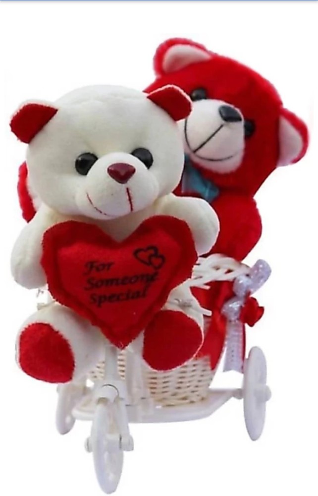 love symbol teddy bear