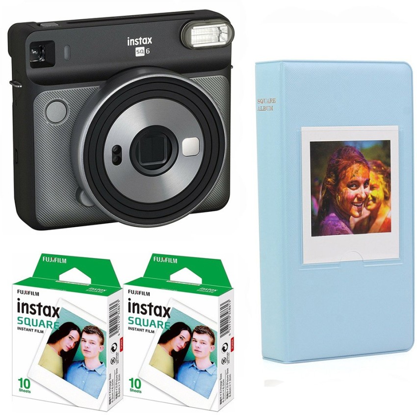 Fujifilm instax SQUARE SQ6 Instant Film Camera - Graphite Grey for sale  online