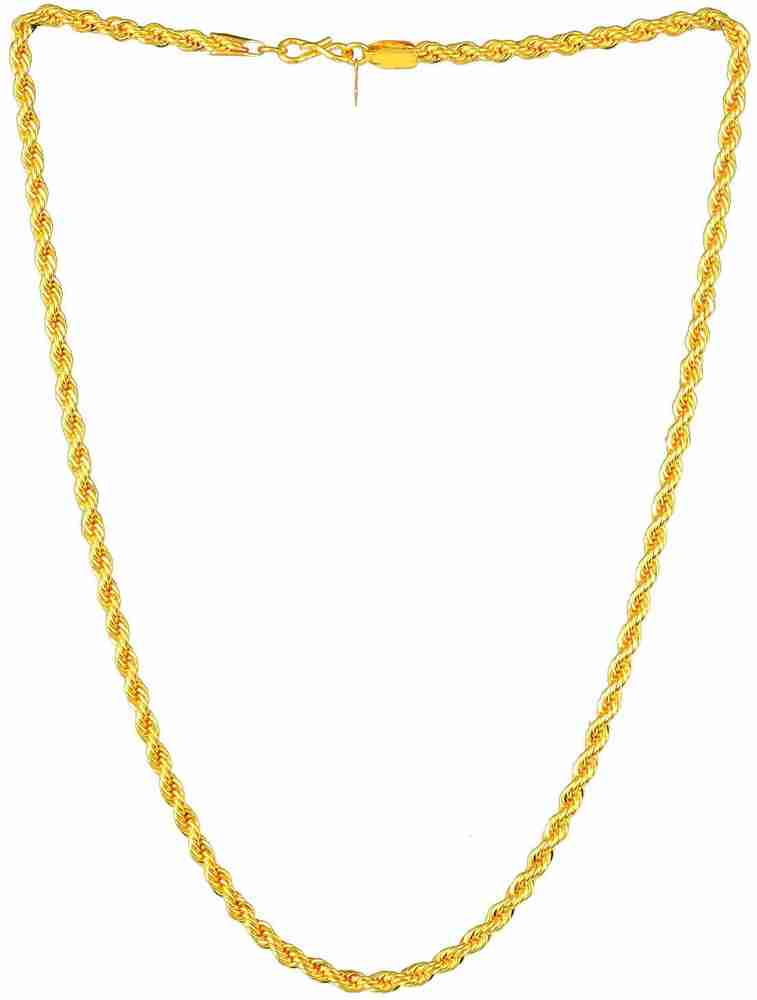 Mens 22 inch 2024 gold rope chain