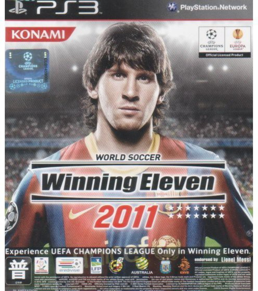 PS3 World Soccer Winning Eleven 2011 Price in India - Buy PS3 World Soccer  Winning Eleven 2011 online at Flipkart.com