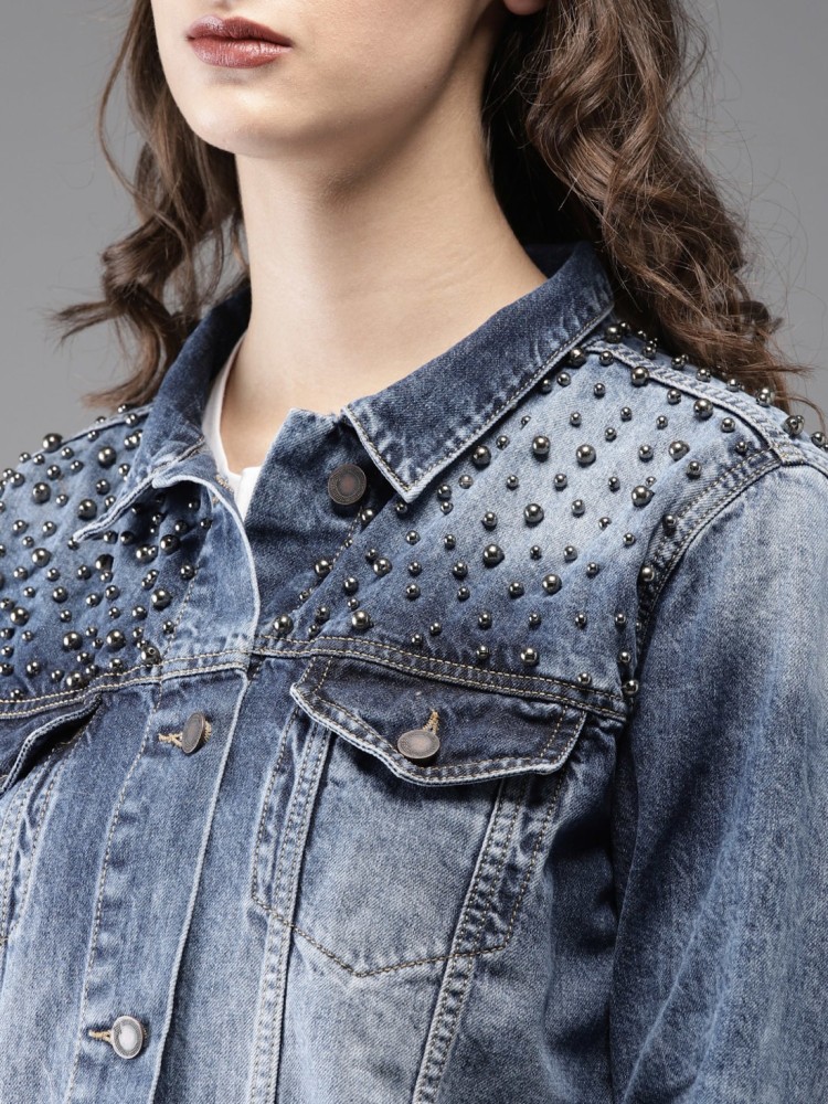 Moda rapido denim sales jacket