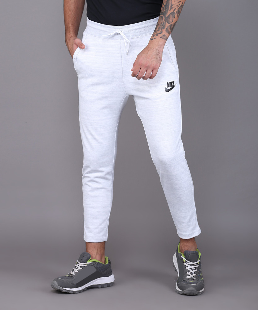 nike joggers men white
