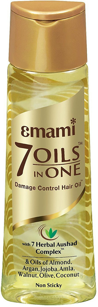 EMAMI 7 OILS IN ONE NON STICKY HAIR OIL Hair Oil  Price in India Buy  EMAMI 7 OILS IN ONE NON STICKY HAIR OIL Hair Oil Online In India Reviews  Ratings