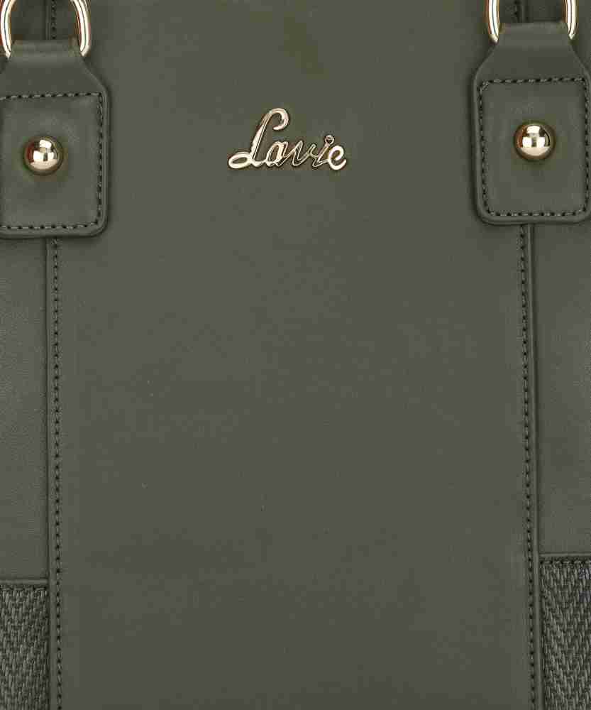 Buy LAVIE Women Green Tote OLIVE Online Best Price in India