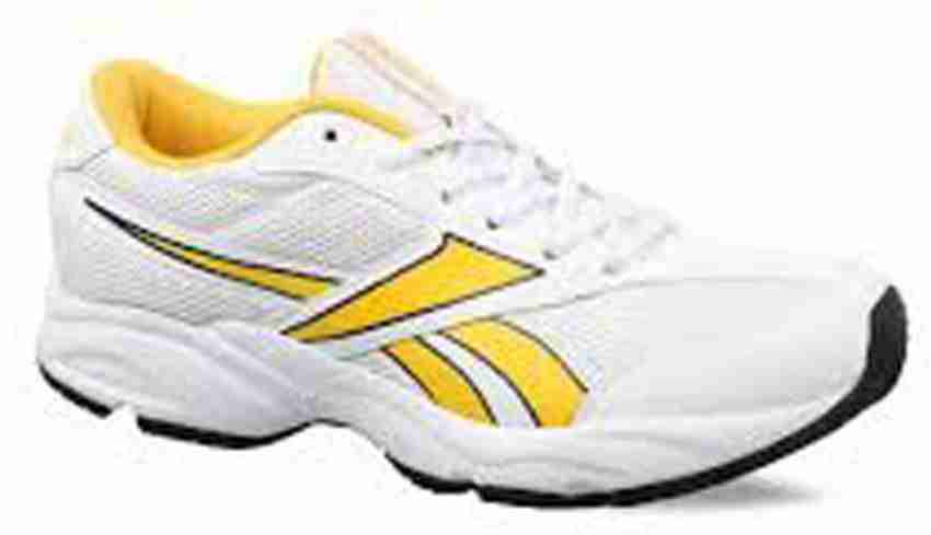 Reebok yellow hot sale running shoes