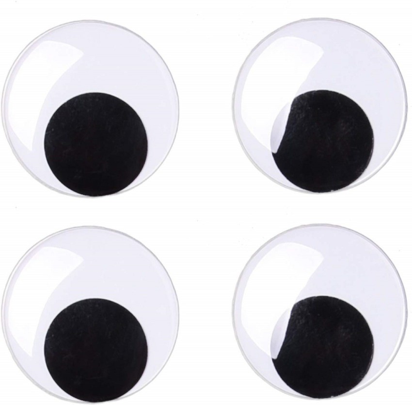 10mm Black Wiggle Googly Eyes, DIY & Craft Supplies - Pack of 300