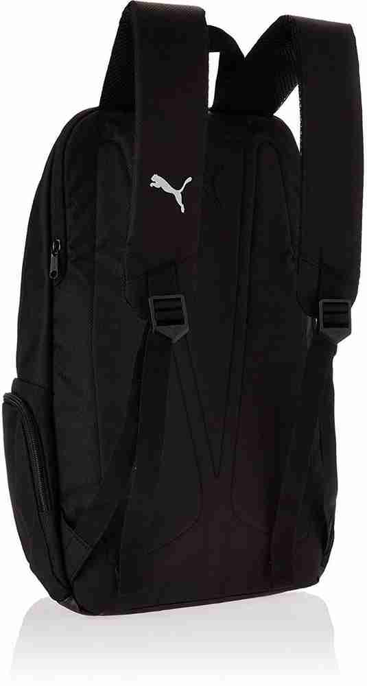PUMA Black Cool Gray Silver Casual Backpack 7293401 Laptop Bag