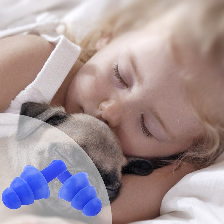 Skylofts Soft Silicone Noise Reduction Ear Plugs for Sleeping