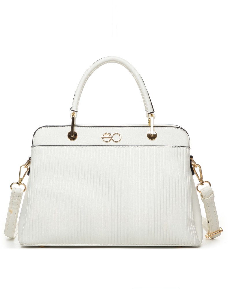 Buy E2O Women White Shoulder Bag WHITE Online Best Price in India Flipkart