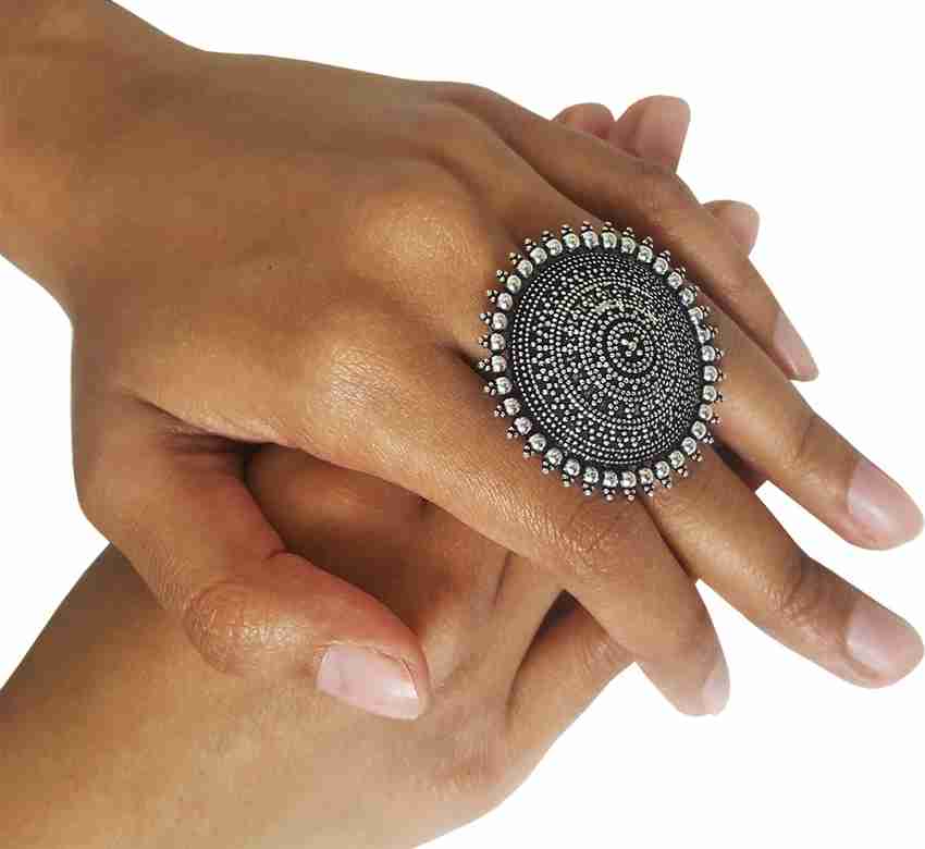 Metal rings for girls discount