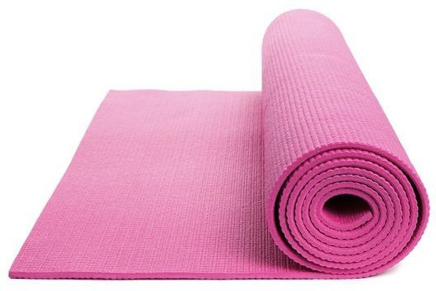 PURAV light Anti Skid Exercise Yoga Mats Pink 4 mm Yoga Mat - Buy