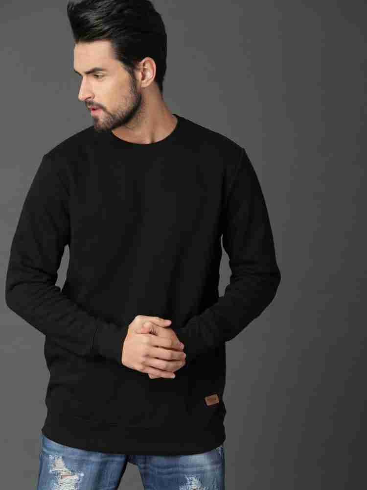 Roadster full sleeve store solid men's sweatshirt