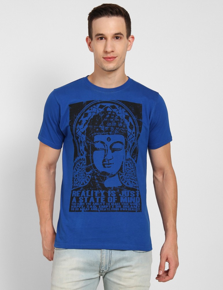 Graphic Print Couple Round Neck Blue T-Shirt - Buy TANTRA Graphic Print Couple Neck Blue T-Shirt Online at Best Prices in India | Flipkart.com