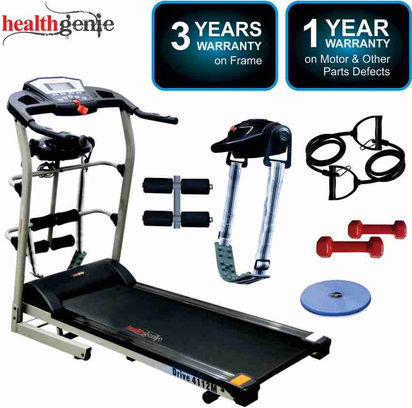 Healthgenie 6in1 Motorized Treadmill 4112M with Massager Tummy