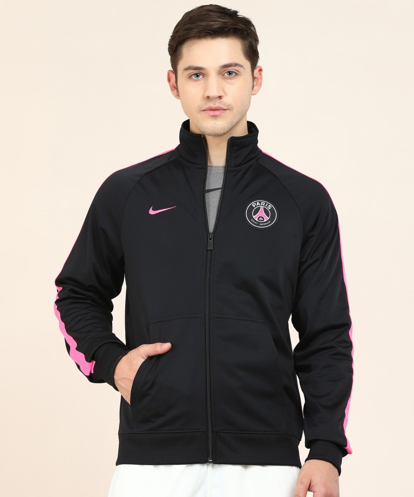 NIKE Full Sleeve Solid Men Jacket Buy NIKE Full Sleeve Solid Men