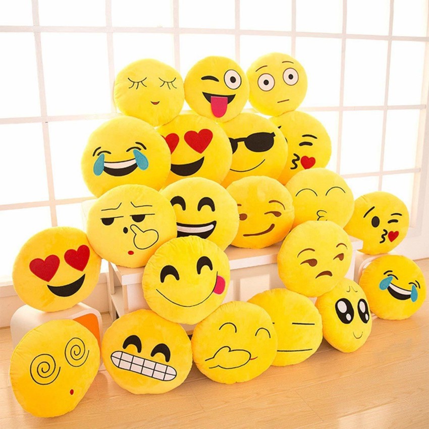 Kissing clearance emoji pillow