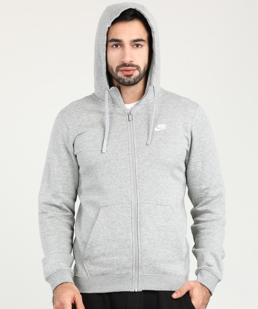 Nike Men's Hoodie - Grey - M