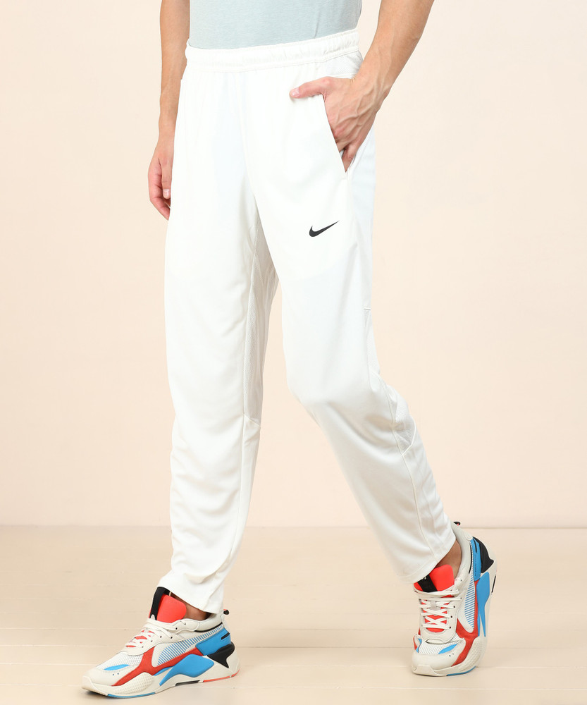 Nike jogger sales pants white