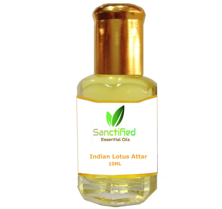 Sanctified Indian lotus Attar Perfume 10ML 100 pure natural Non