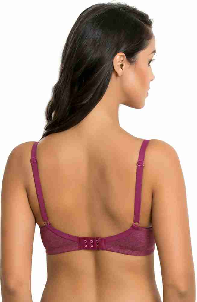 Zivame Dual Tone Lace Strappy Side Padded Wired Babydoll with G
