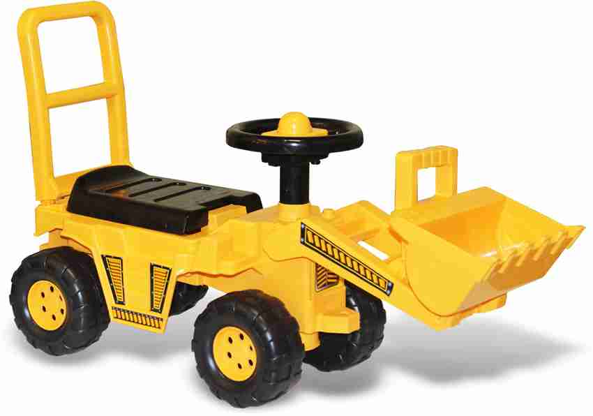 Yellow ride on excavator scooter deals