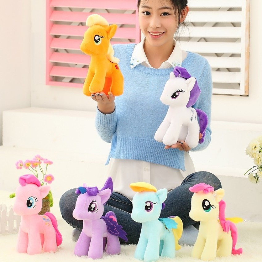 Plush Rainbow Unicorn with Wings (35cm) – Toys & Beyond