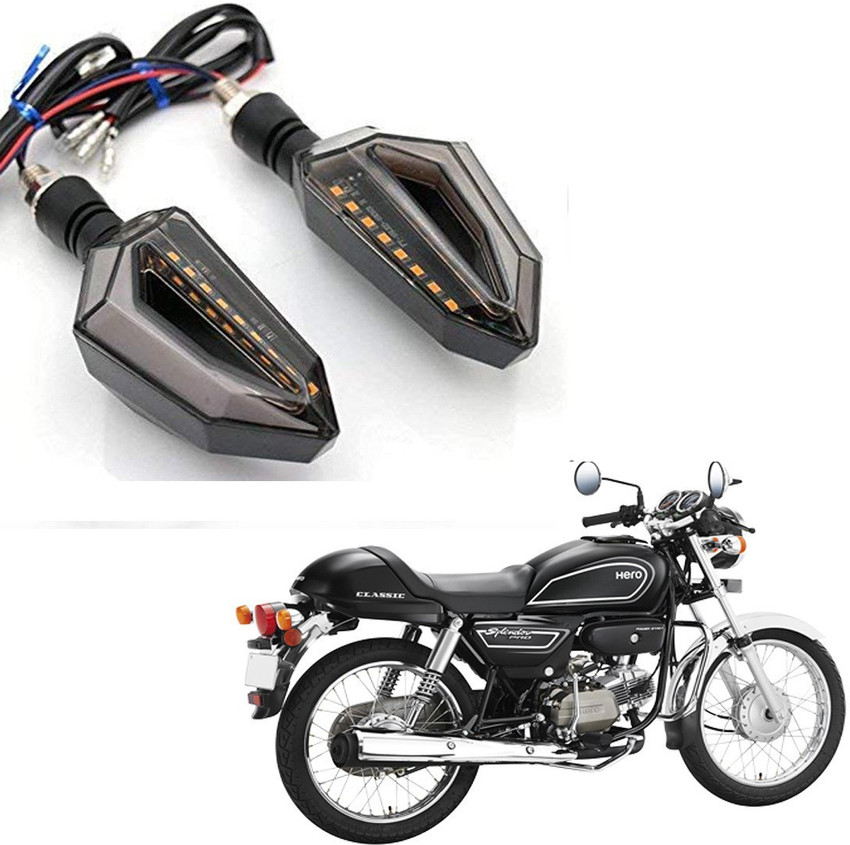 RWT Front Rear LED Indicator Light for Hero Splendor pro classic