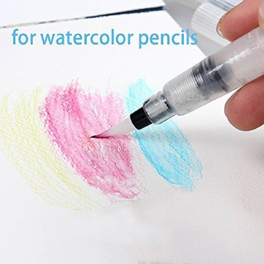 SHAFIRE Water Brush Pen for Watercolor Calligraphy Drawing  Tool Marker(Small & Medium & Large) 