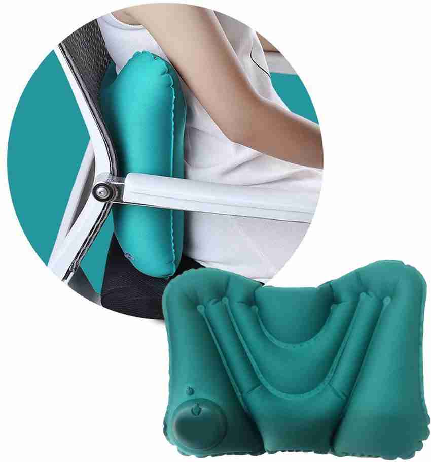 Inflatable lumbar travel pillow online
