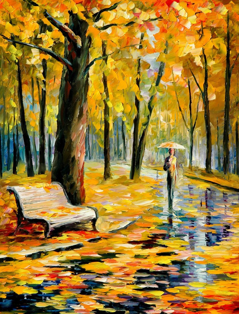 HRDecoration Beautiful Autumn Art print on canvas