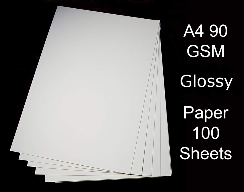 100 sheets of photo paper A4 ultra-thin 90g printing glossy photo