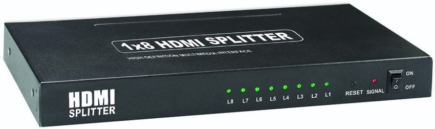 Hdmi splitter 2025 1x8