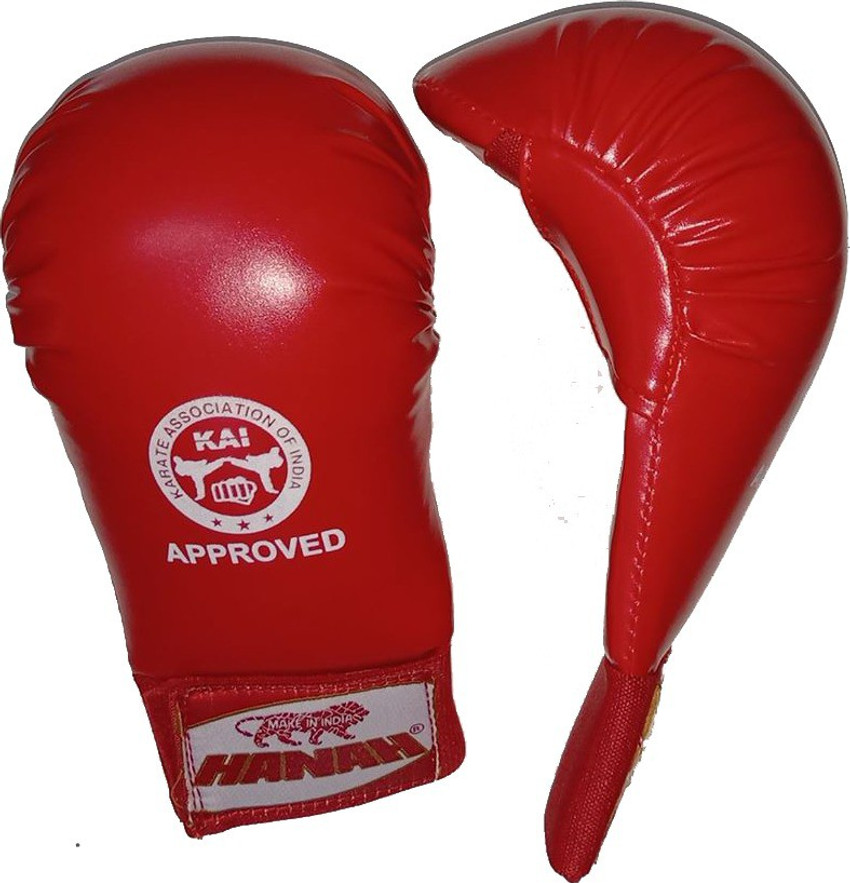 HANAH SPORTS KARATE GLOVES RED LARGE KAI APPROVED Boxing Gloves Buy HANAH SPORTS KARATE GLOVES RED LARGE KAI APPROVED Boxing Gloves Online at Best Prices in India Boxing Flipkart