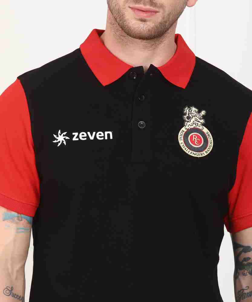 Rcb black polo t shirt deals