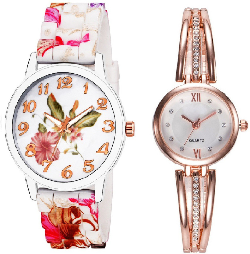 Floral design deals watches