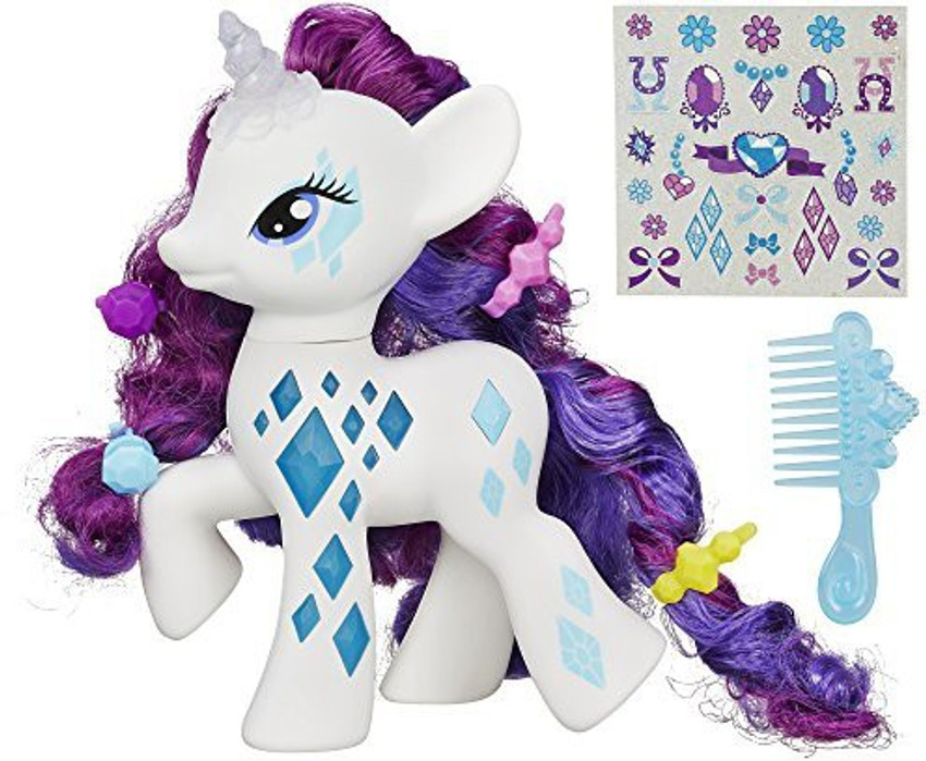 My little pony cutie mark magic glamour glow rarity figure hotsell