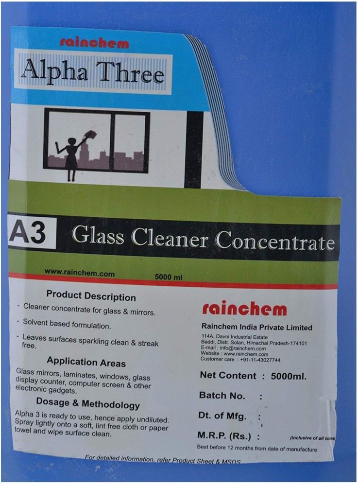 Glass & Mirror Cleaning Concentrate