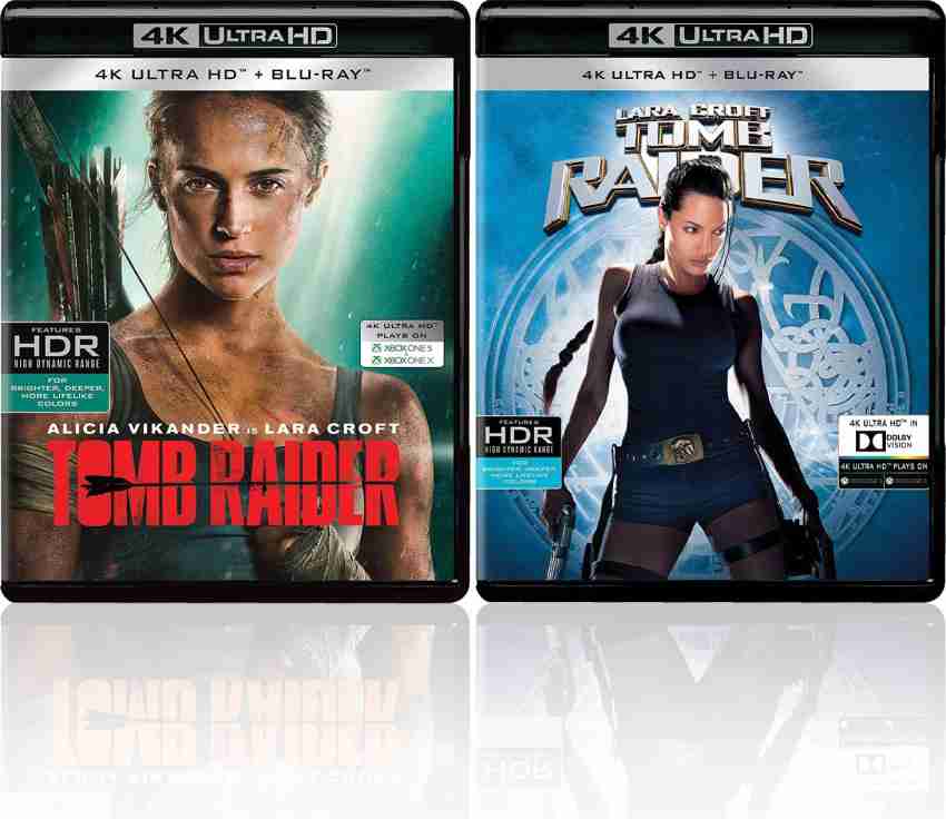 Coleção Lara Croft Tomb Raider Blu Ray 2 filmes