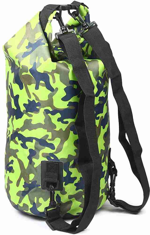 Online World Waterproof Bag/Roll Top Dry Bag - Perfect for  Kayaking/Boating/Canoeing/Fishing/Rafting/Swimming/Camping/Snowboarding  (Green) Waterproof School Bag - School Bag