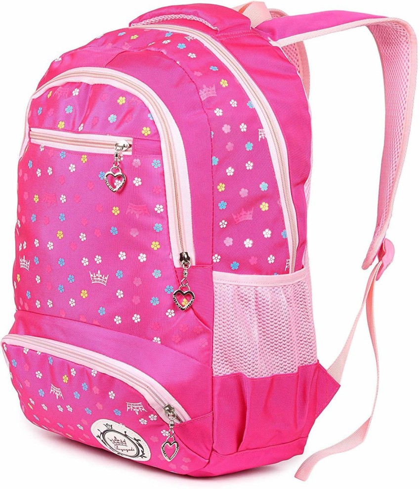 Casual Printed Waterproof Backpack, Large Capacity Shoulder Bag