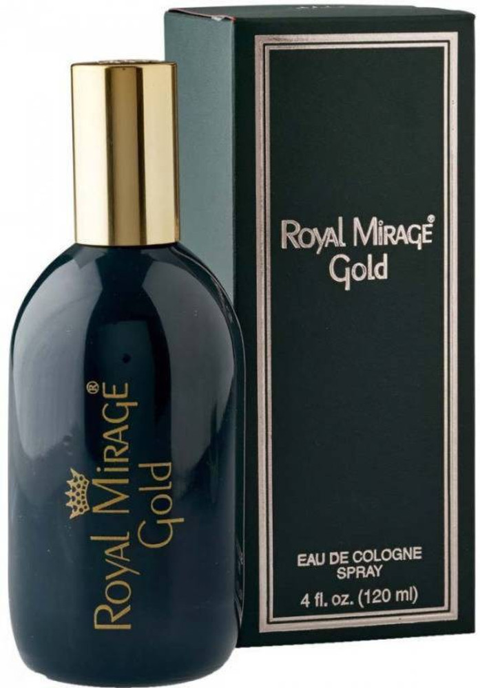 ROYAL MIRAGE Gold Eau De Cologne Parfume For Men Women 120ml