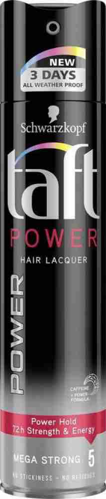 Schwarzkopf Taft Power Hair Lacquer Hair Spray - Price in India, Buy Schwarzkopf  Taft Power Hair Lacquer Hair Spray Online In India, Reviews, Ratings &  Features