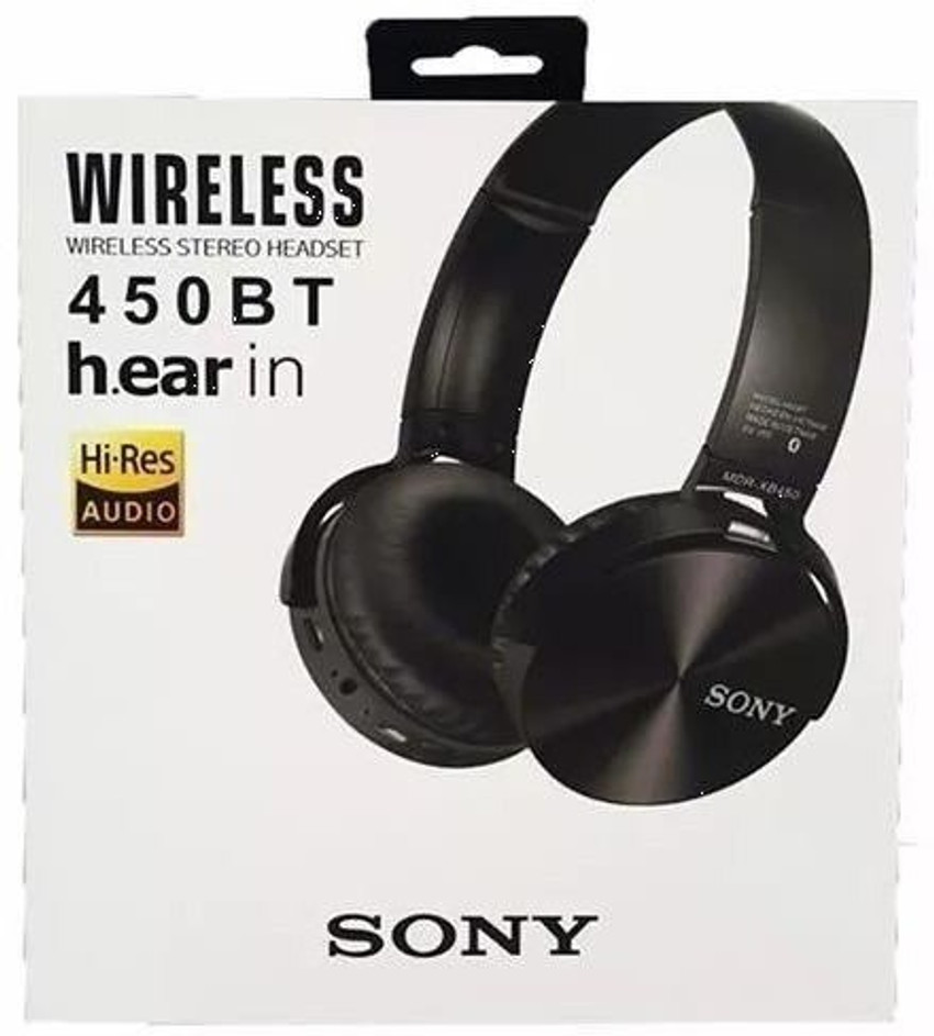 SONY MDR XB450 BT Bluetooth Headset Price in India Buy SONY